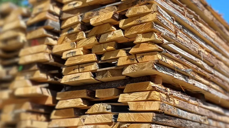 Le bois de châtaignier