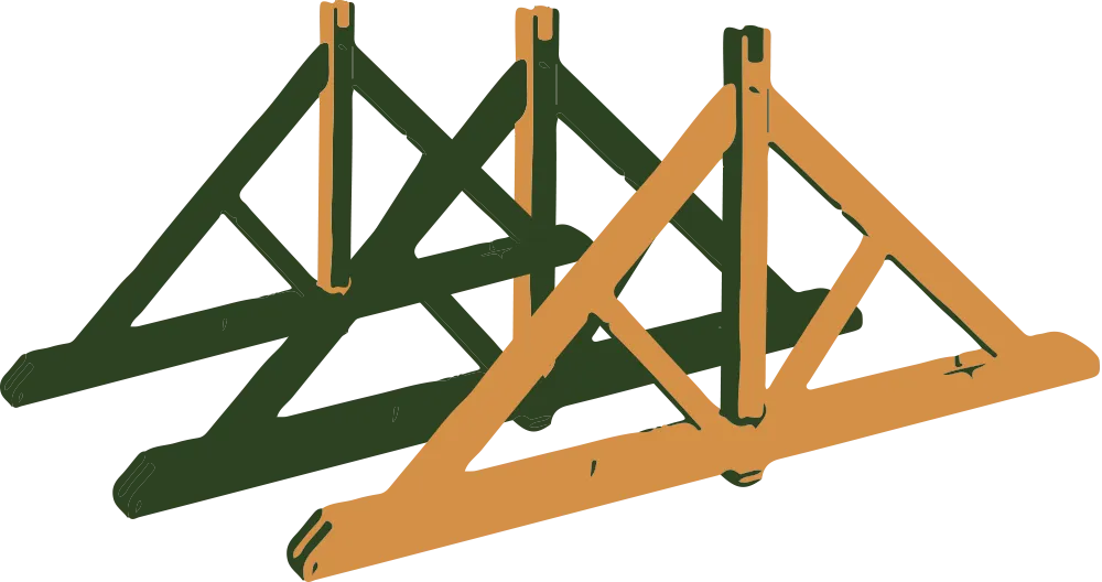 La construction  - Bois de châtaignier